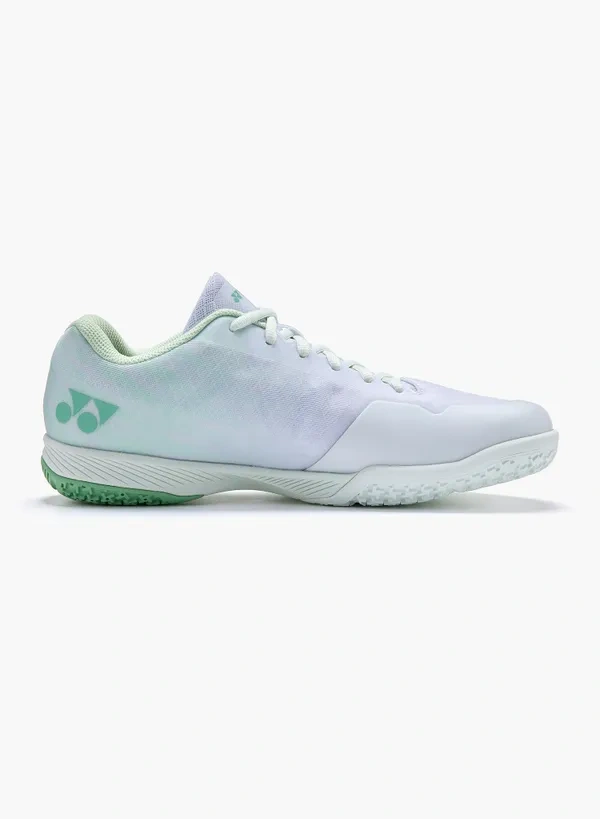 (2026 Color) Yonex Aerus Z Wide White/Green Badminton Shoes SHBAZ2W
