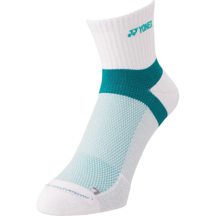 Yonex Men's ankle socks. 19232  white color (25cm-28cm）