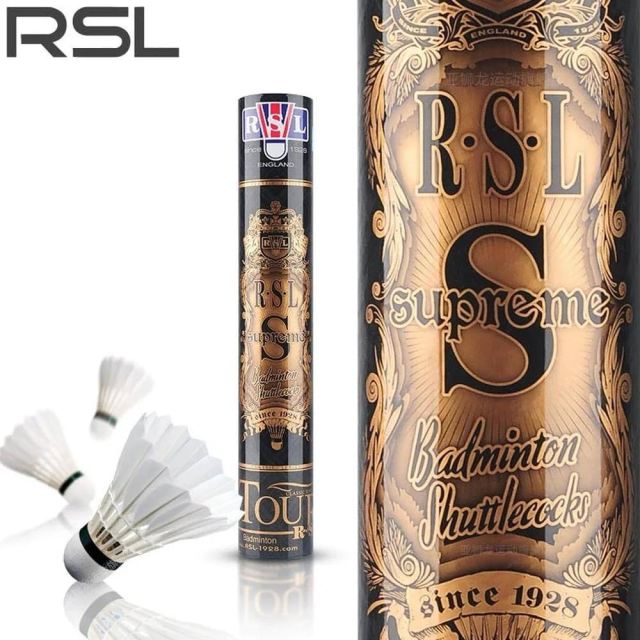 RSL Badminton Shuttlecocks SUPREME Speed 77 Bulk discount in Description