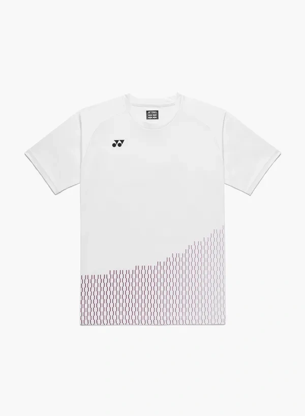 YONEX 16863EX Unisex T-Shirt White  color