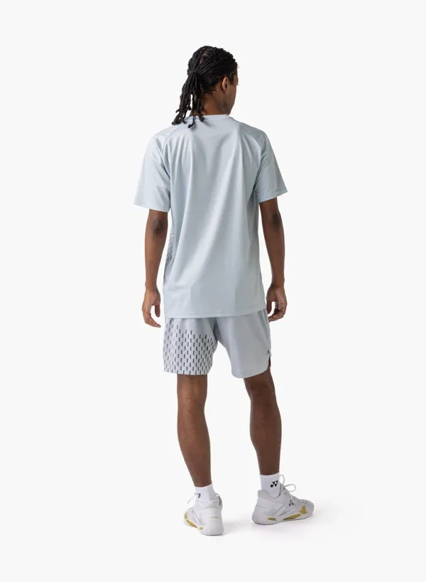 YONEX 16863EX Unisex T-Shirt Silver Gray  color
