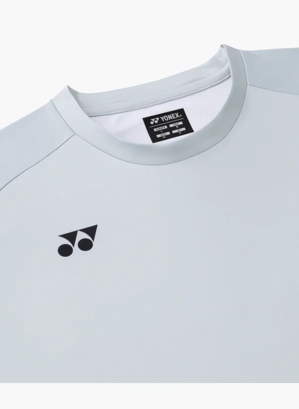 YONEX 16863EX Unisex T-Shirt Silver Gray  color