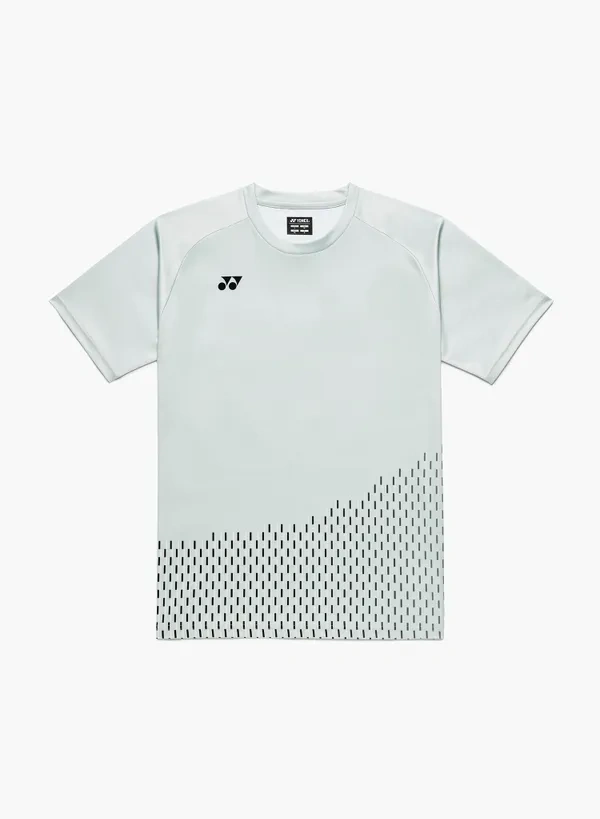 YONEX 16863EX Unisex T-Shirt Silver Gray  color