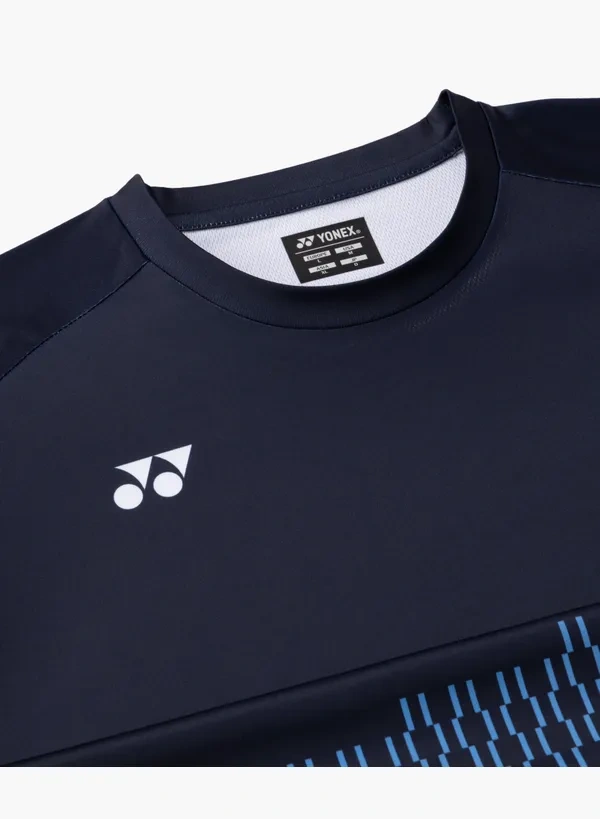 YONEX 16863EX Unisex T-Shirt Dark Navy  color