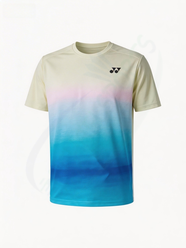YONEX 16843EX Uni T-Shirt Champagne Color