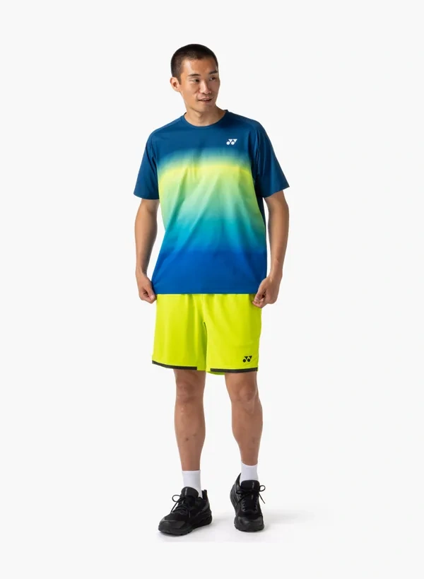 YONEX 16843EX Uni T-Shirt Indigo Blue Color