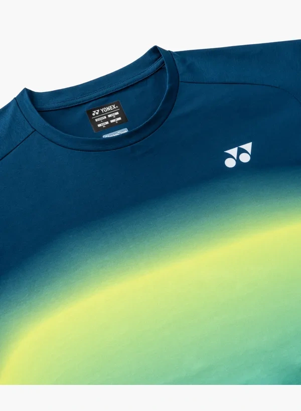 YONEX 16843EX Uni T-Shirt Indigo Blue Color