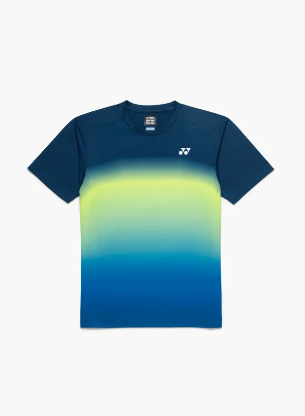 YONEX 16843EX Uni T-Shirt Indigo Blue Color