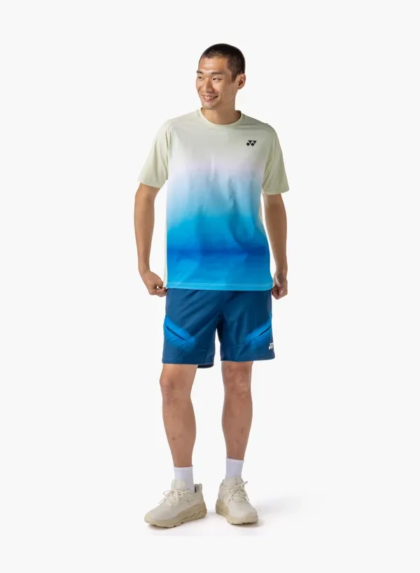 YONEX 16843EX Uni T-Shirt Champagne Color