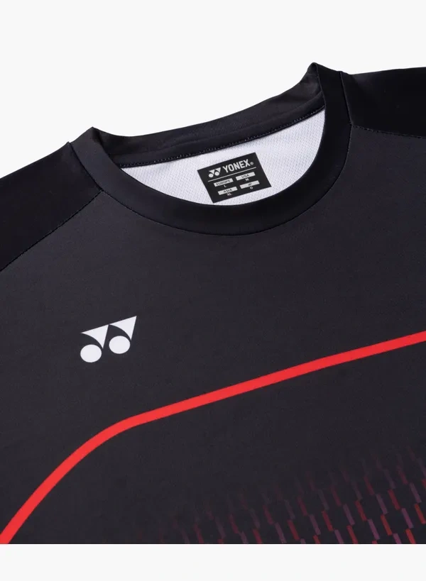 YONEX 16861EX Unisex T-Shirt Black color