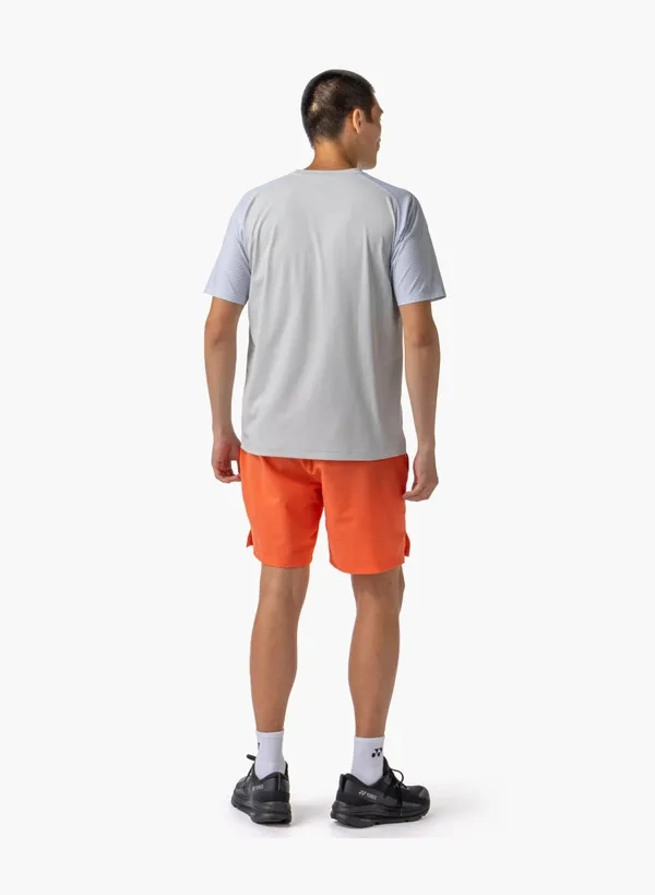 YONEX 16844EX Uni T-Shirt Silver Grey color