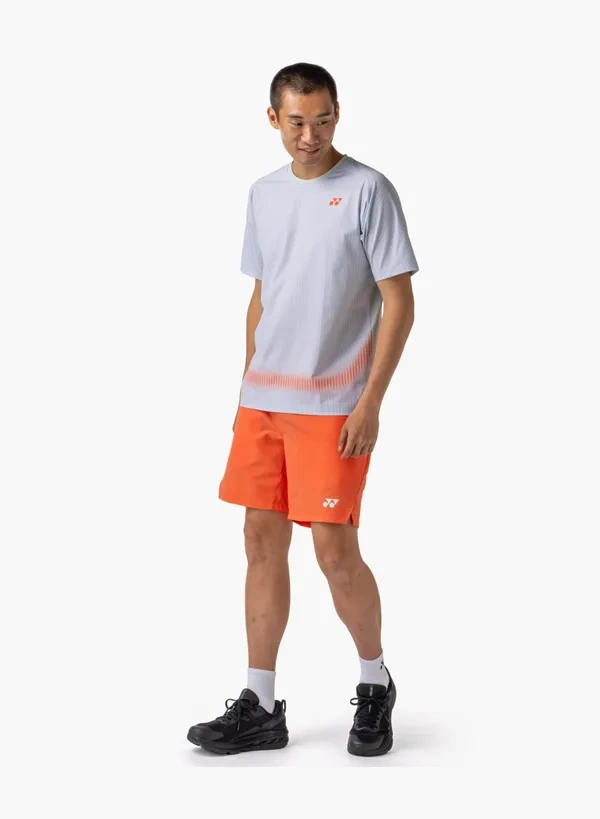 YONEX 16844EX Uni T-Shirt Silver Grey color