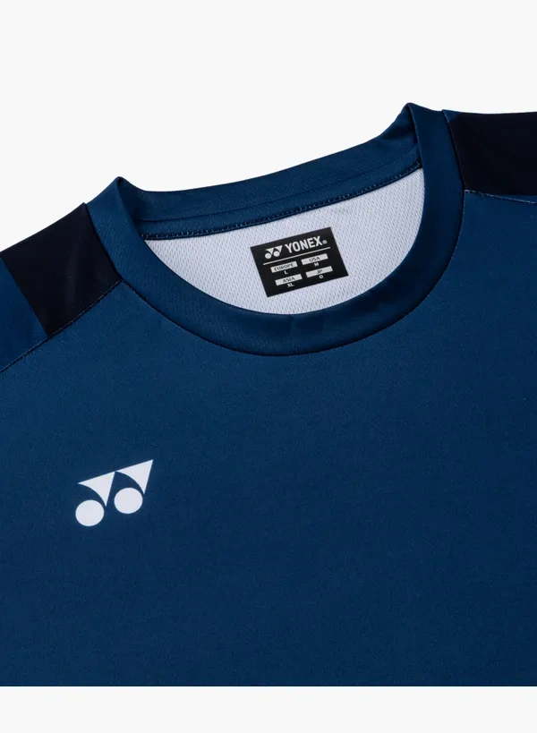 YONEX 16860EX Unisex T-Shirt Indigo Blue color