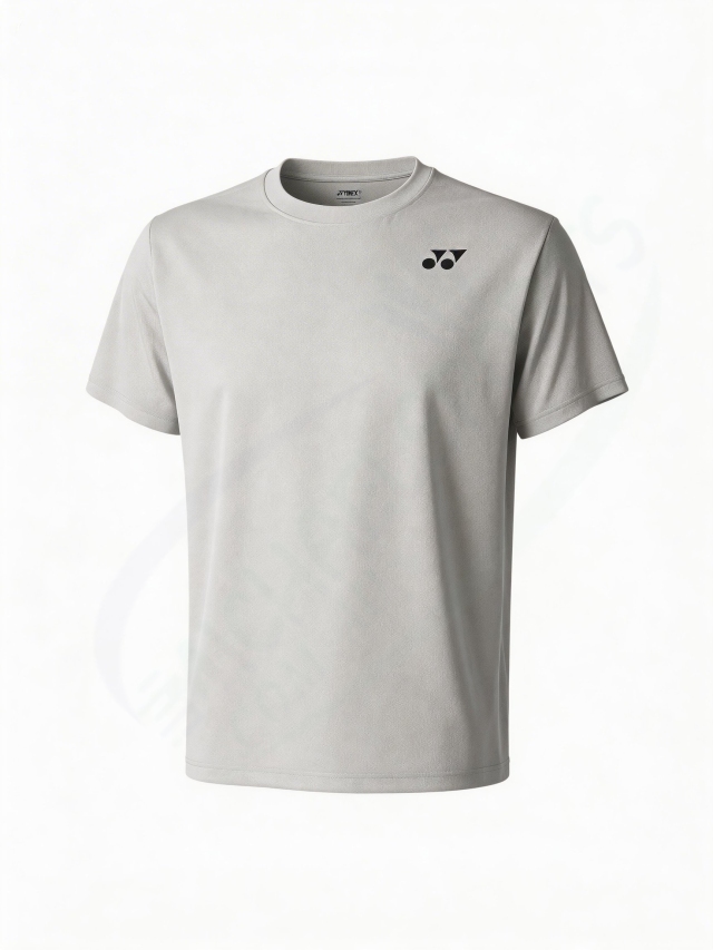 YONEX 16841EX Unisex T-Shirt Silver Gray color