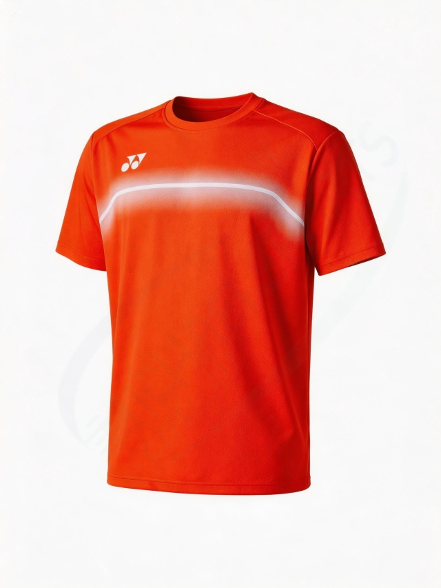 YONEX 16859EX Uni T-Shirt Cyber Orange color