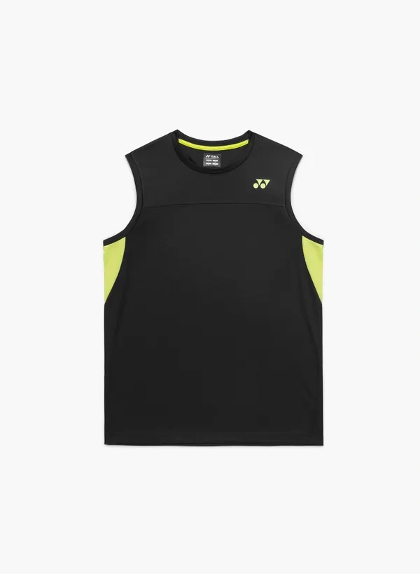 YONEX 10725EX Unisex Sleeveless Top Black COLOR
