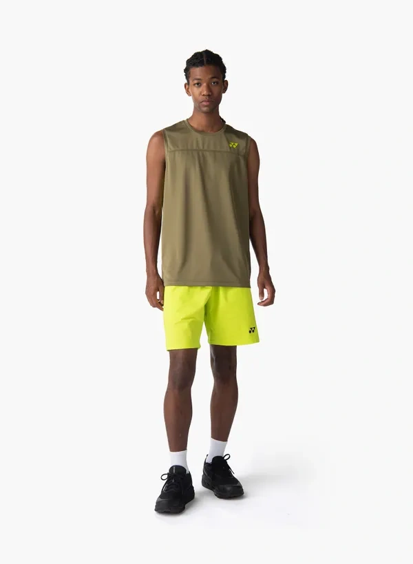 YONEX 10725EX Unisex Sleeveless Top Khaki  COLOR