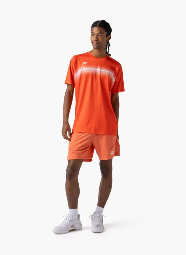 YONEX 16859EX Uni T-Shirt Cyber Orange color