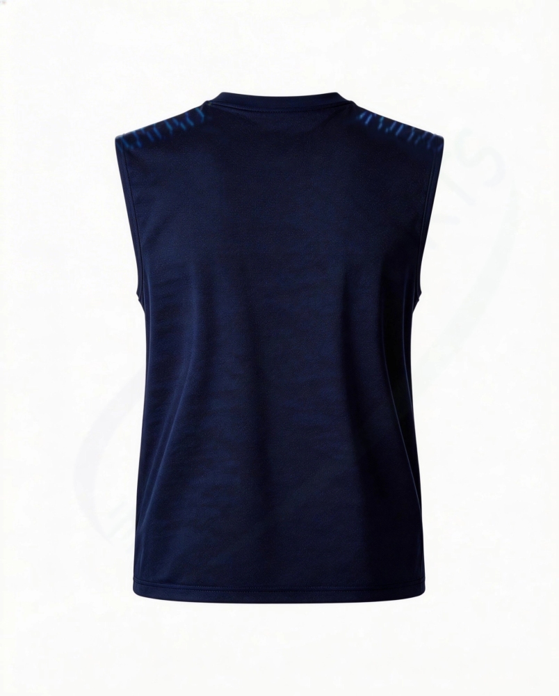 Yonex 10715EX Mens Sleeveless Top Dark Navy color