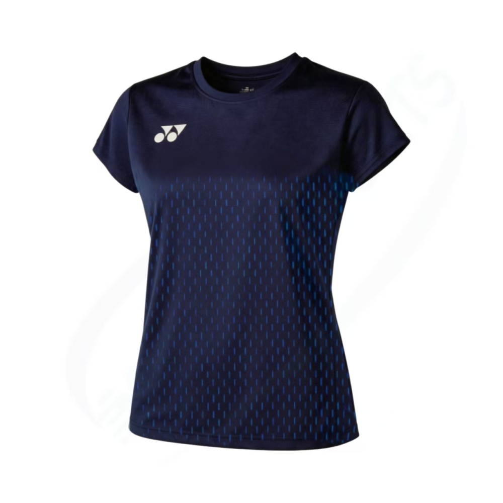 Yonex 20943EX Women Crew Neck Shirt Dark Navy color