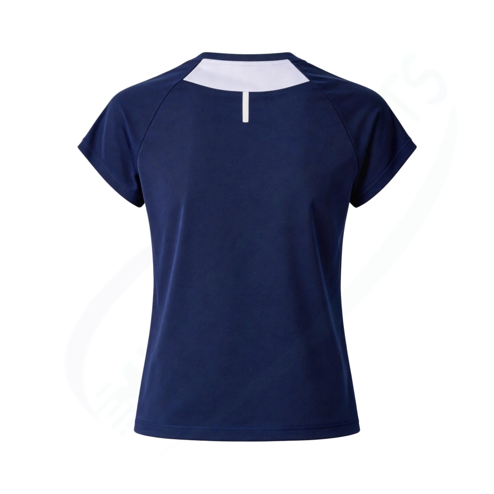Yonex 20943EX Women Crew Neck Shirt Dark Navy color