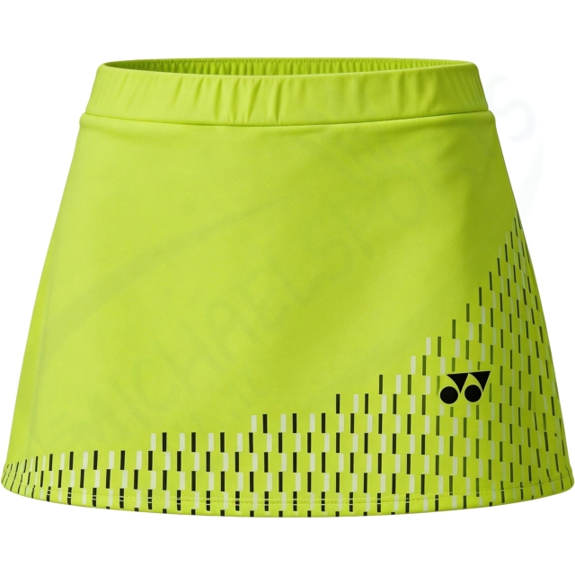 Yonex 26188EX Women Skirt (with Inner Shorts) Fresh Lime color