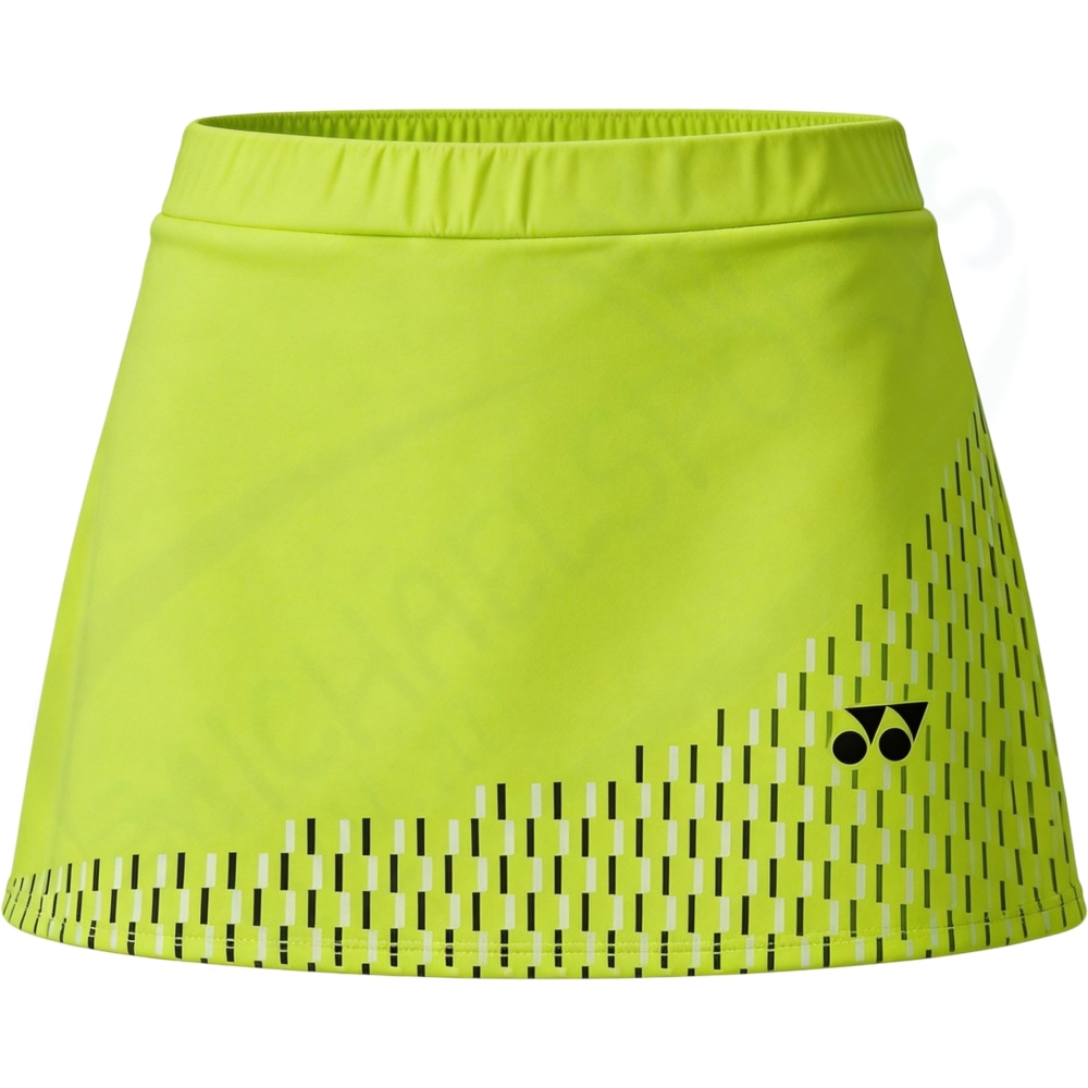 Yonex 26188EX Women Skirt (with Inner Shorts) Fresh Lime color