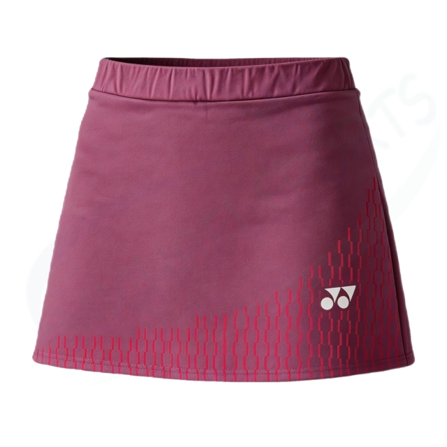 Yonex 26188EX Women Skirt (with Inner Shorts) Plum color