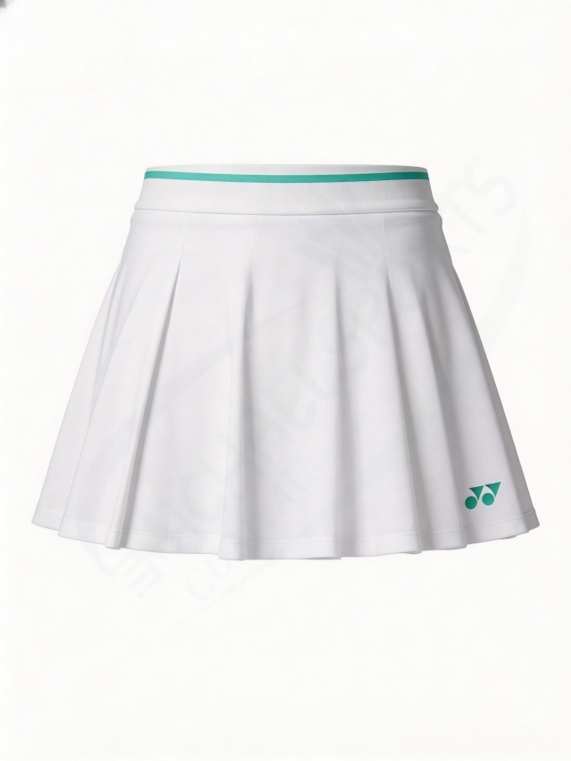 Yonex 26293EX WOMENS SKIRT (WITH INNER SHORTS) White color