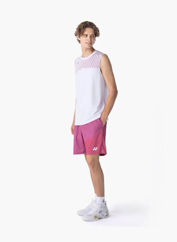 Yonex 10715EX Mens Sleeveless Top White color