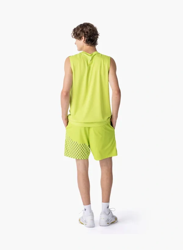 Yonex 10715EX Mens Sleeveless Top Fresh Lime color