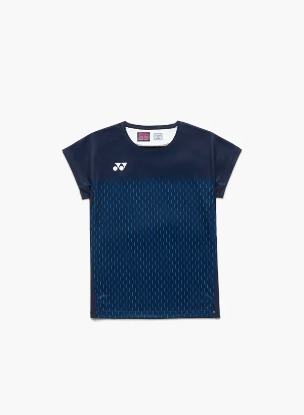 Yonex 20943EX Women Crew Neck Shirt Dark Navy color