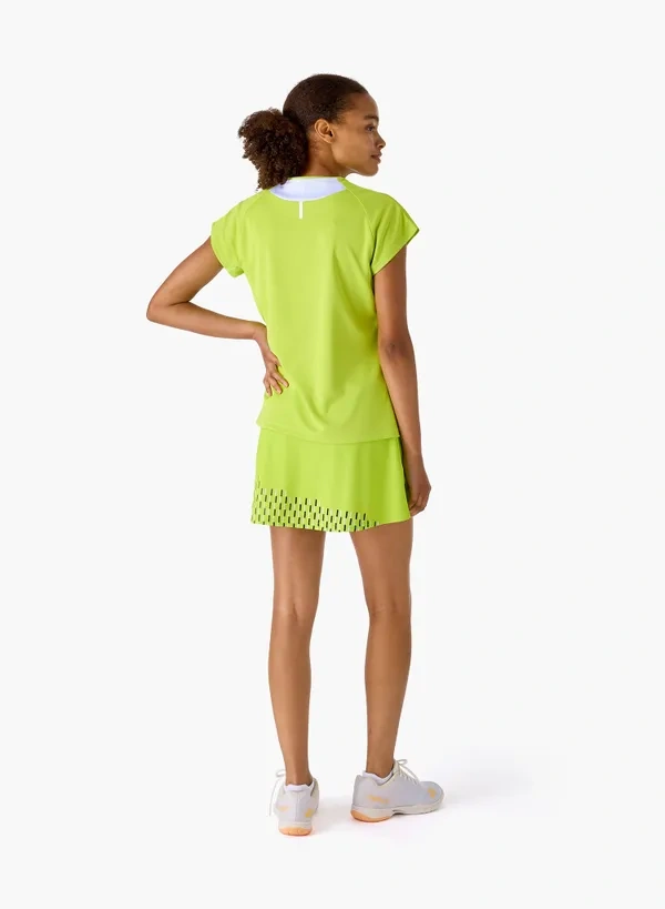 Yonex 20943EX Women Crew Neck Shirt Fresh Lime color