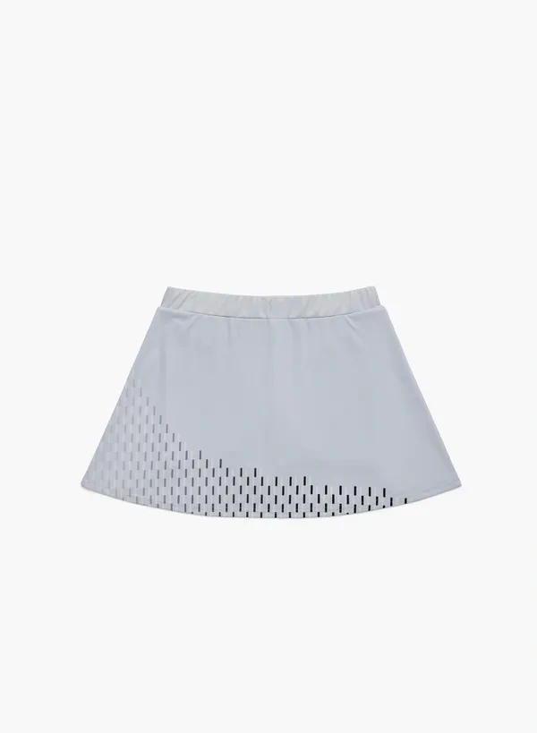 Yonex 26188EX Women Skirt (with Inner Shorts) Silver Grey color