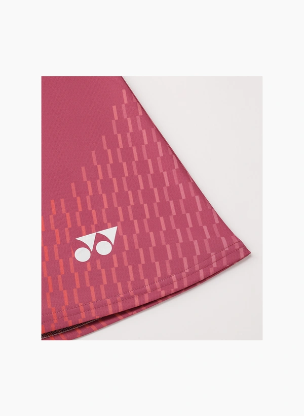 Yonex 26188EX Women Skirt (with Inner Shorts) Plum color
