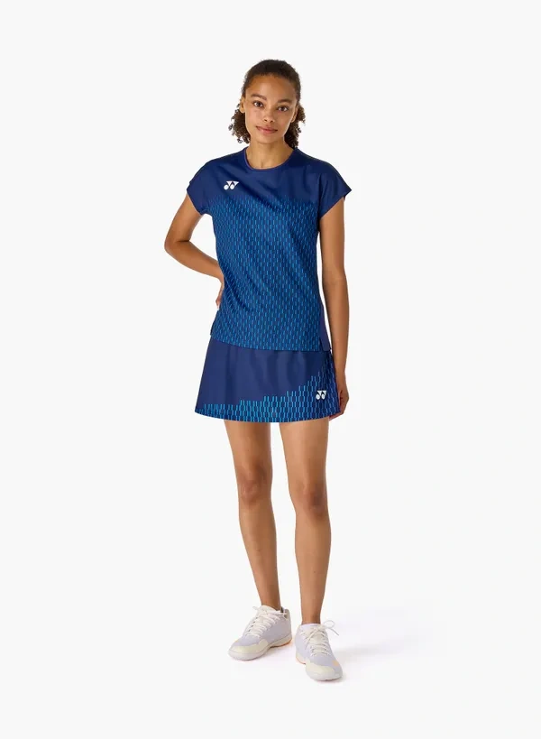 Yonex 26188EX Women Skirt (with Inner Shorts) Dark Navy color