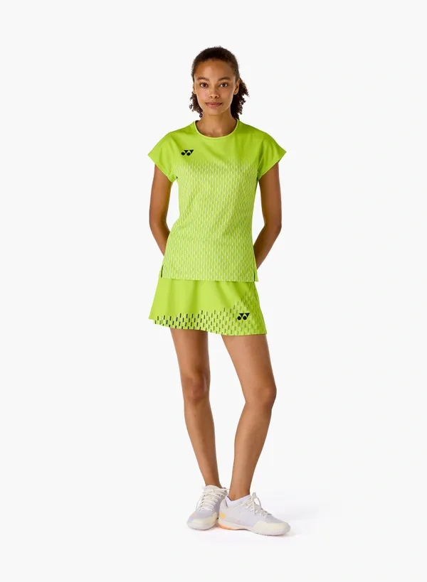 Yonex 26188EX Women Skirt (with Inner Shorts) Fresh Lime color