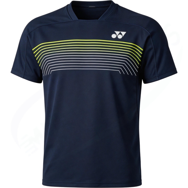 YONEX 10727EX Unisex Crew Neck Shirt Dark Navy color