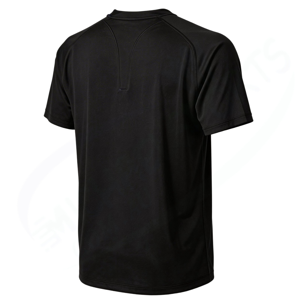 YONEX 10727EX Unisex Crew Neck Shirt Black color
