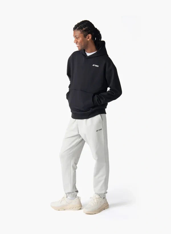 YONEX 30119EX unisex SWEAT PANTS Silver Gray color