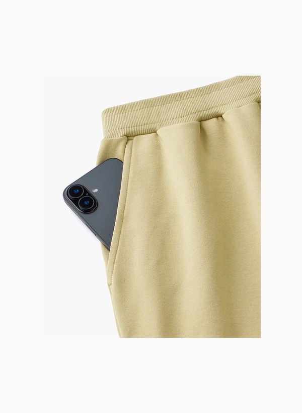 YONEX 30119EX unisex SWEAT PANTS Khaki Beige color