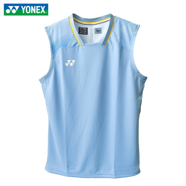 YONEX 10734YX Men Sleeveless Badminton Top Jewel Blue Made in Japan