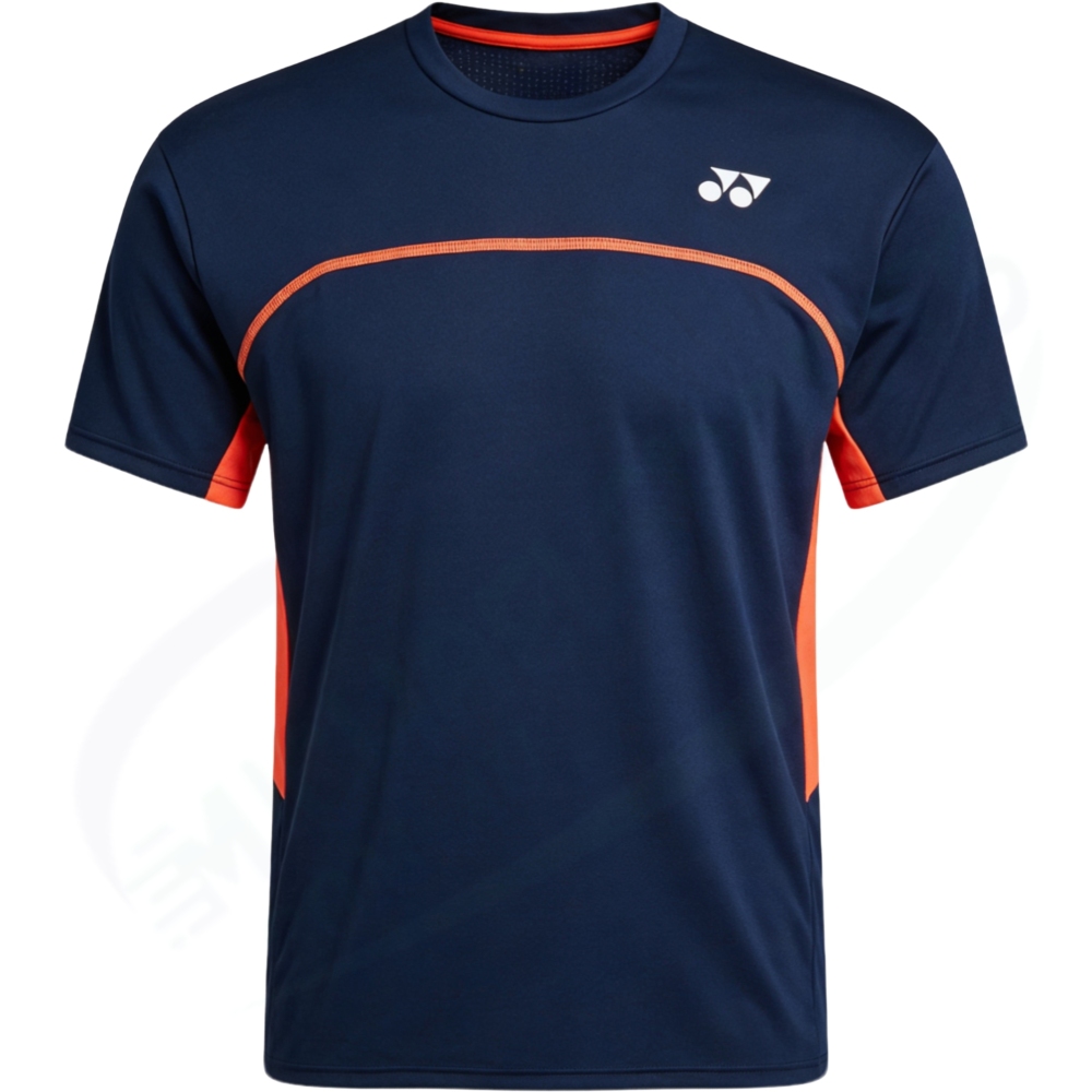 YONEX 10726EX Unisex Crew Neck Shirt Dark Navy color