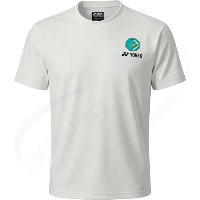 YONEX 16857EX Unisex T-Shirt Silver Grey, color