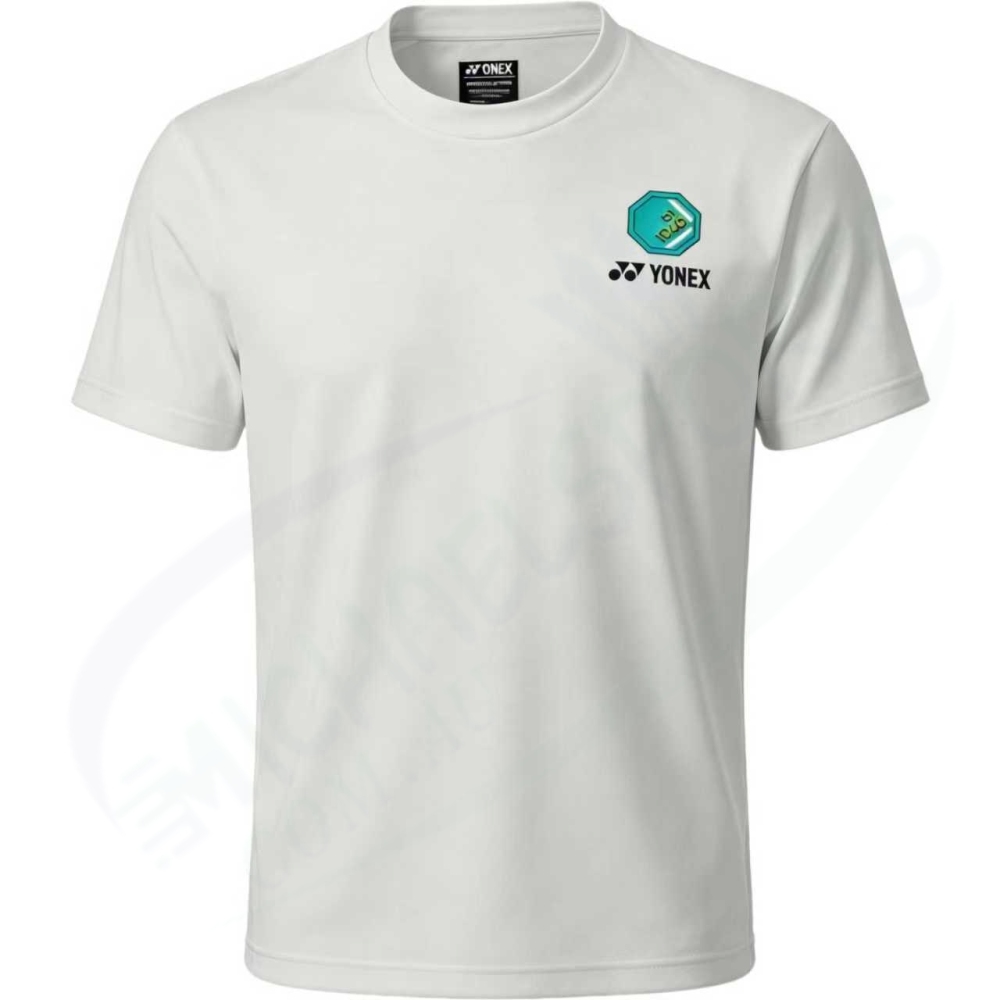 YONEX 16857EX Unisex T-Shirt Silver Grey, color