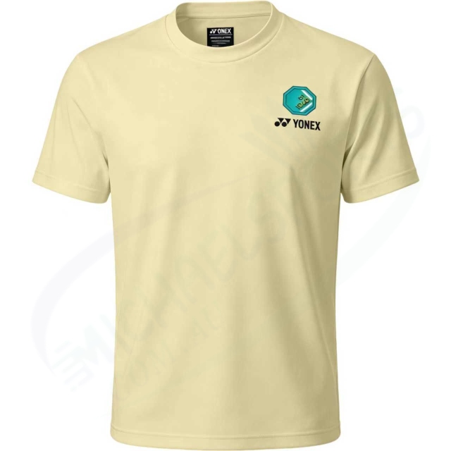YONEX 16857EX Unisex T-Shirt Khaki Beige color