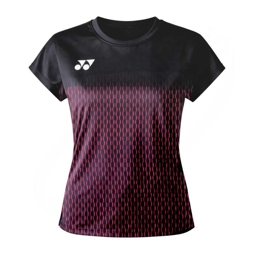 Yonex 20943EX Women Crew Neck Shirt Black color