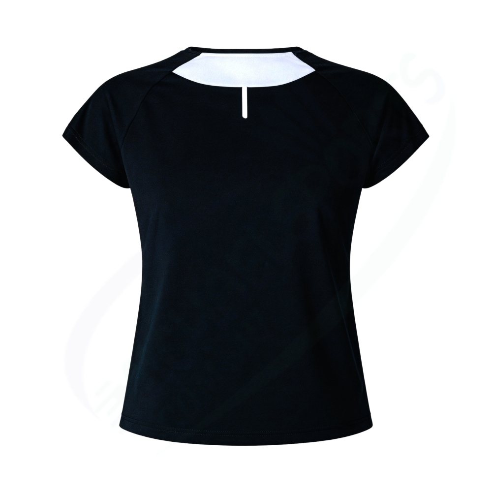 Yonex 20943EX Women Crew Neck Shirt Black color