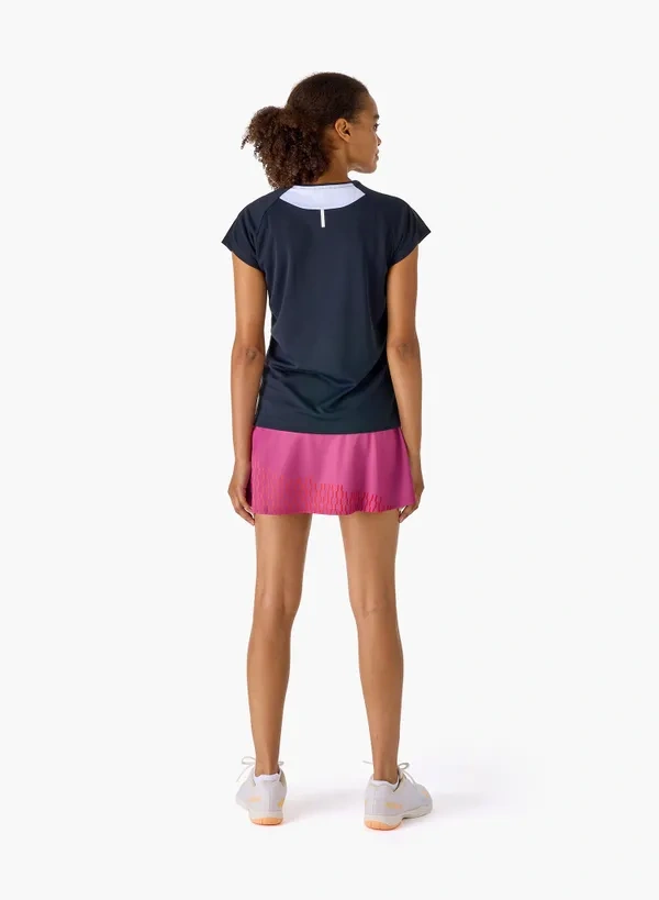Yonex 20943EX Women Crew Neck Shirt Black color