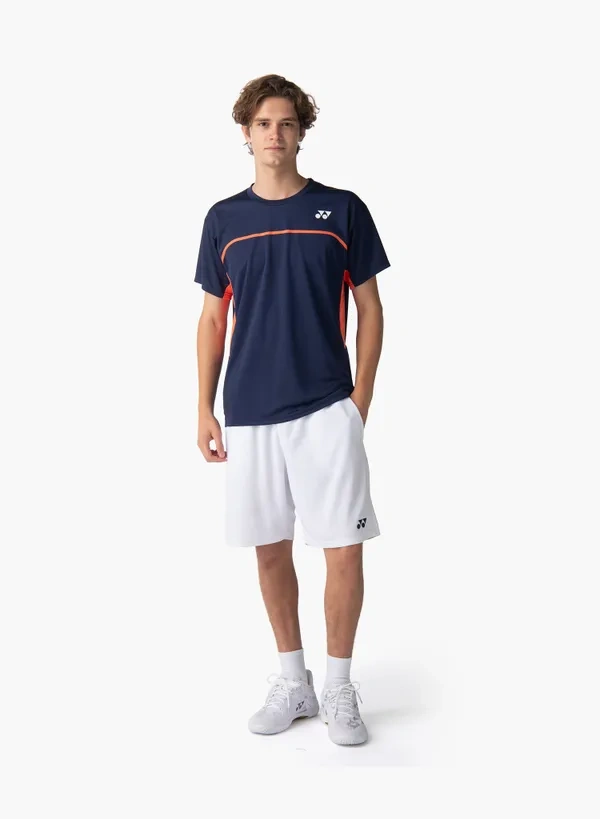 YONEX 10726EX Unisex Crew Neck Shirt Dark Navy color